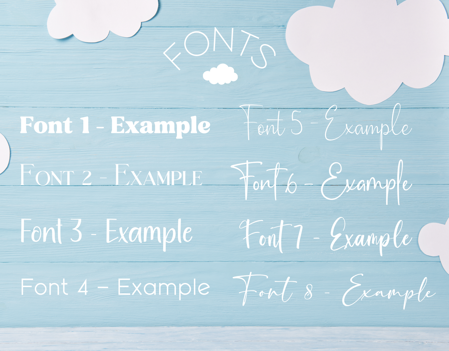 Personalised Reusable Acrylic Gift Tags