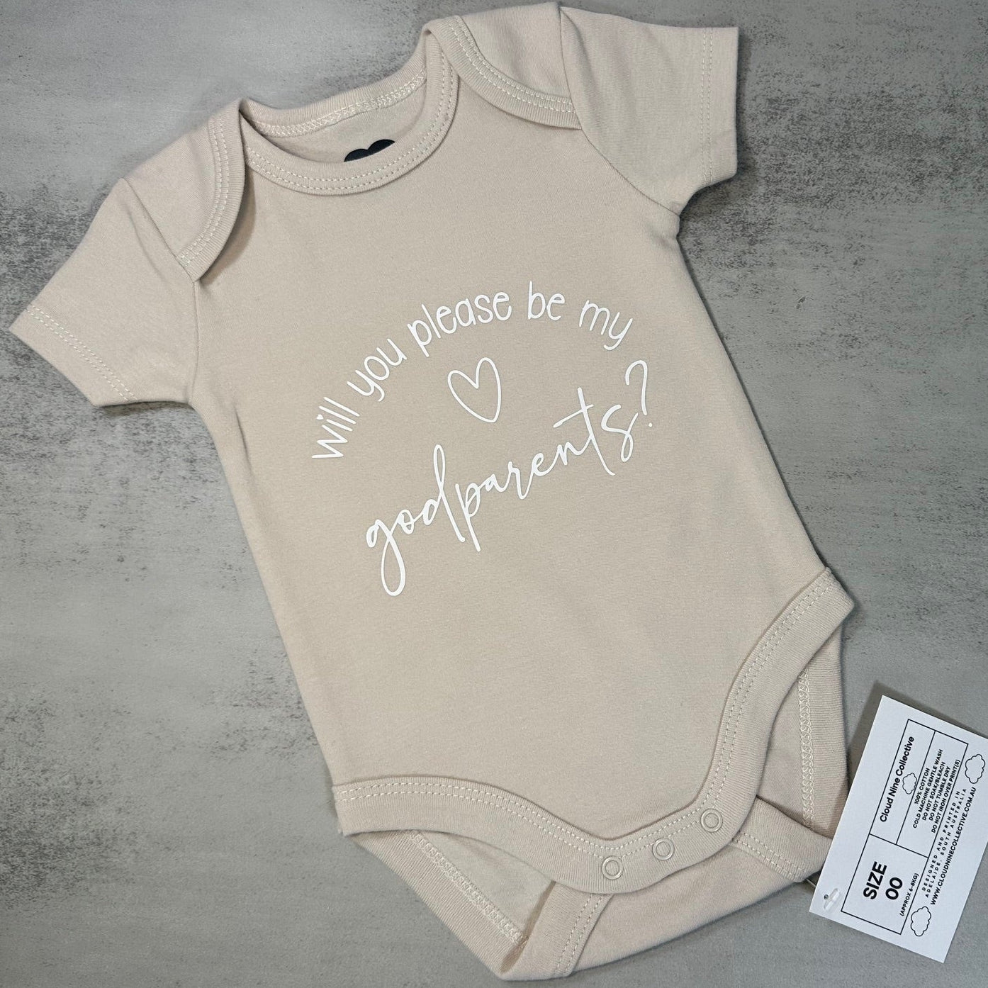 Will You Please Be My Godparents? | Size 00 (SALE)