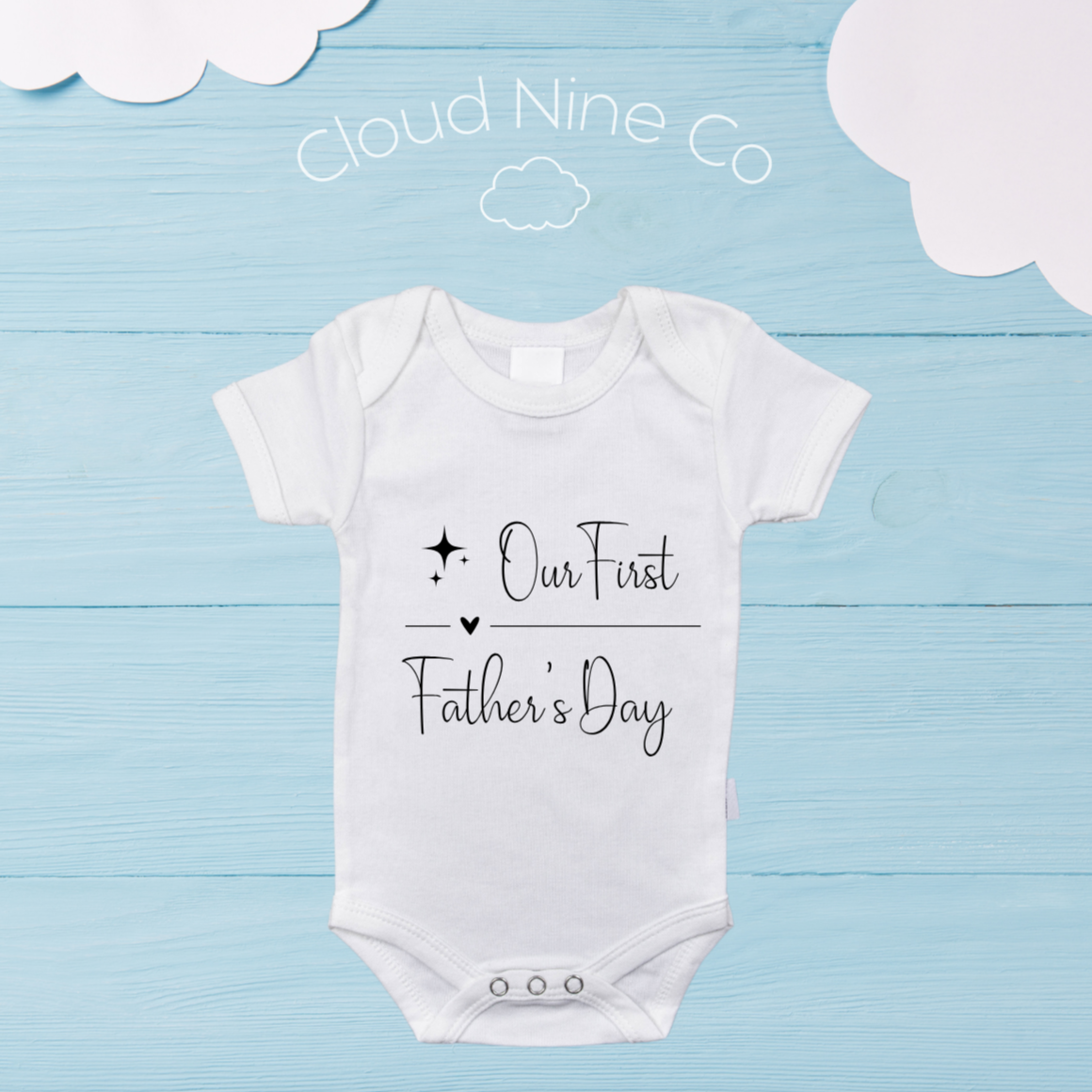 Our First Father's Day | Baby Onesie