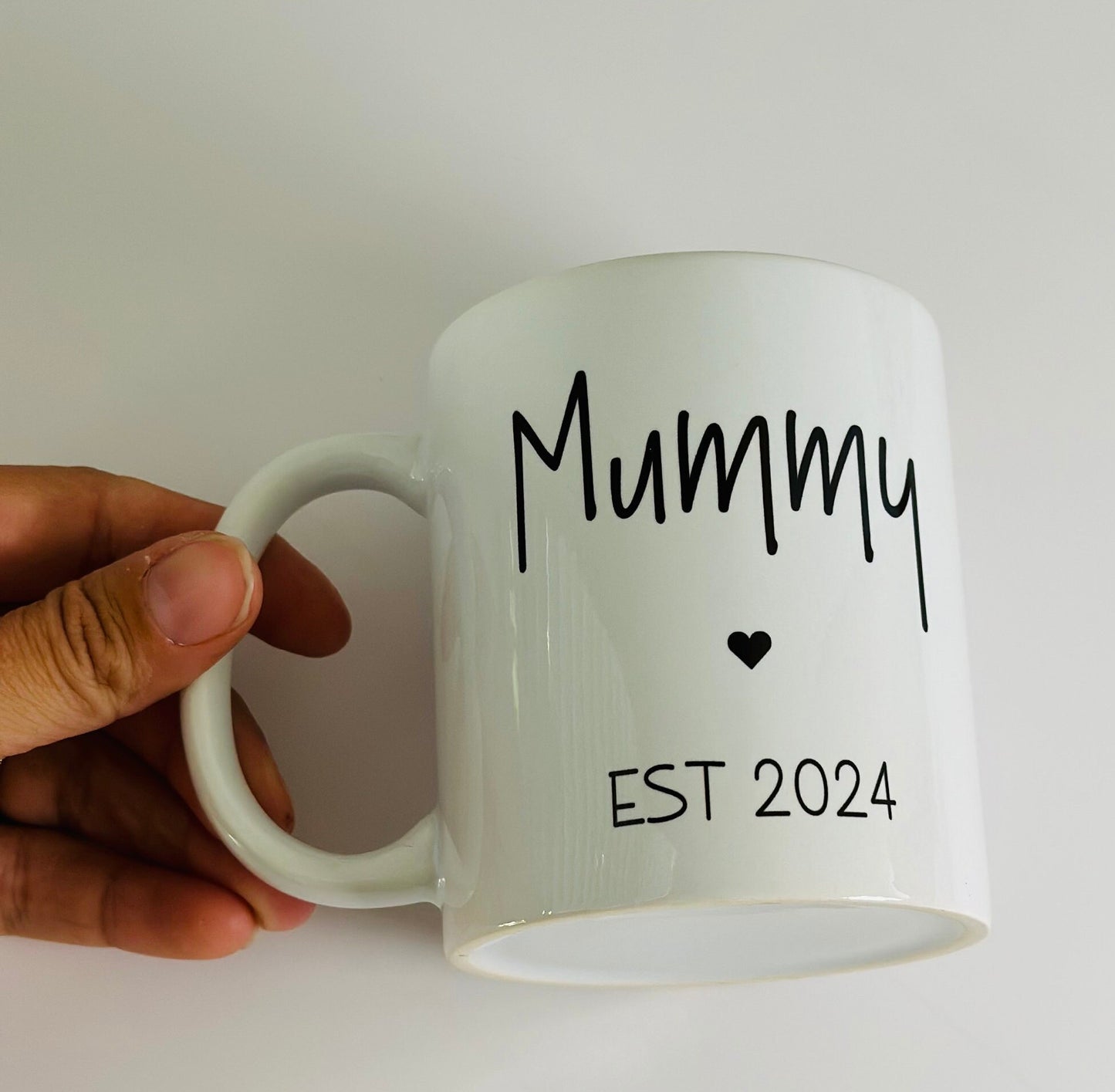 Mummy and Daddy matching mug set, gift for new parents, gift for mum, gift for dad, mug for mom & dad 11oz, pregnancy gift, baby shower gift