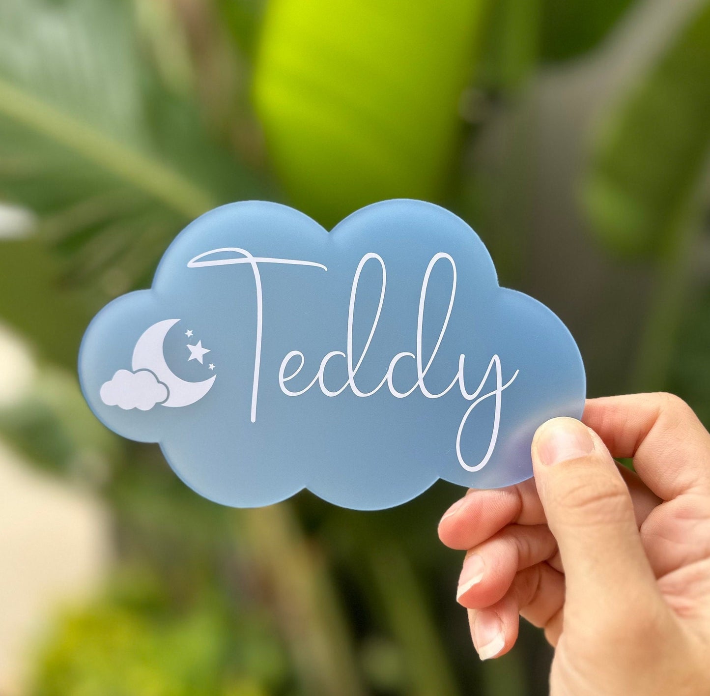 Frosted Acrylic - Custom Baby Name Sign