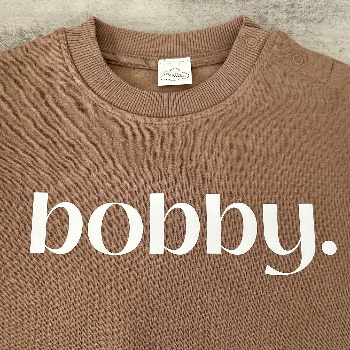 Custom baby name sweatshirt, personalised kids sweater, toddler name jumper, toddler kids baby birthday outfit, baby shower gift