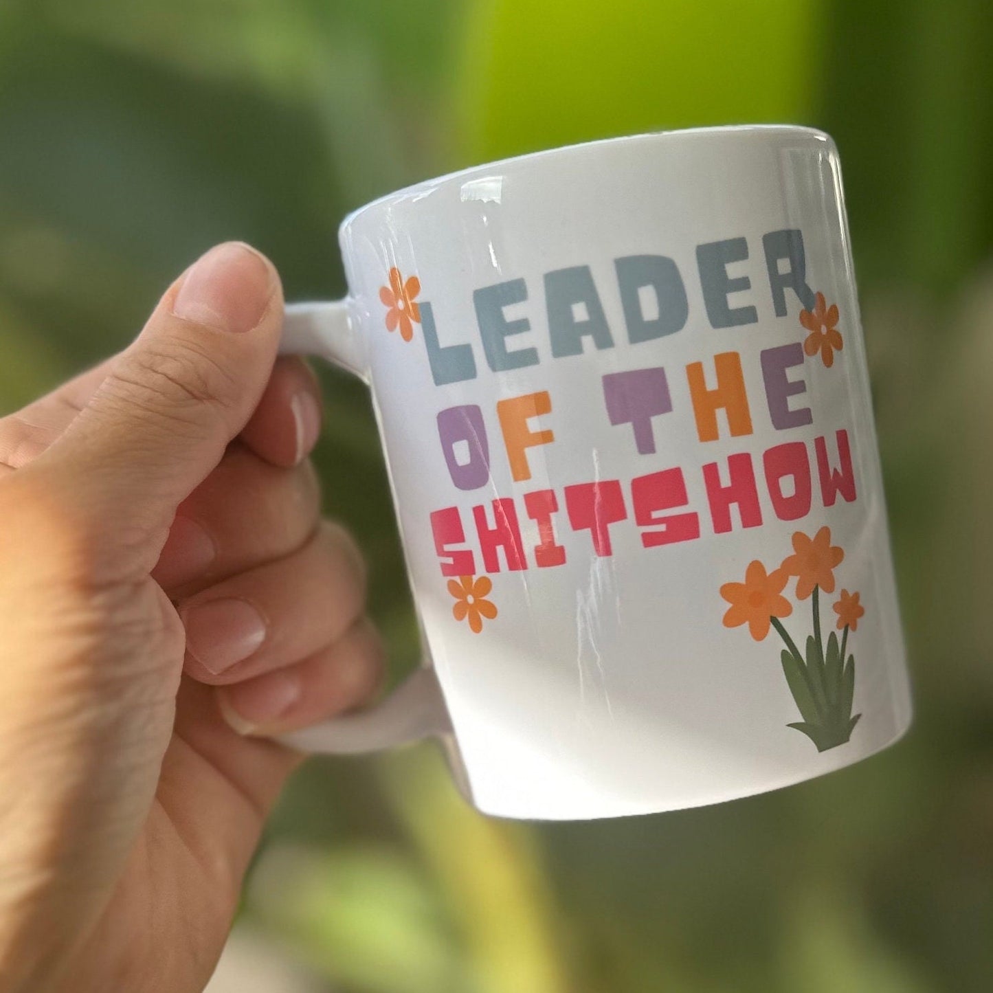 Leader of the Shitshow 11oz ceramic mug, funny gift, shitshow mug, parent gift,boss gift, coworker gift,shit show supervisor,work coffee cup