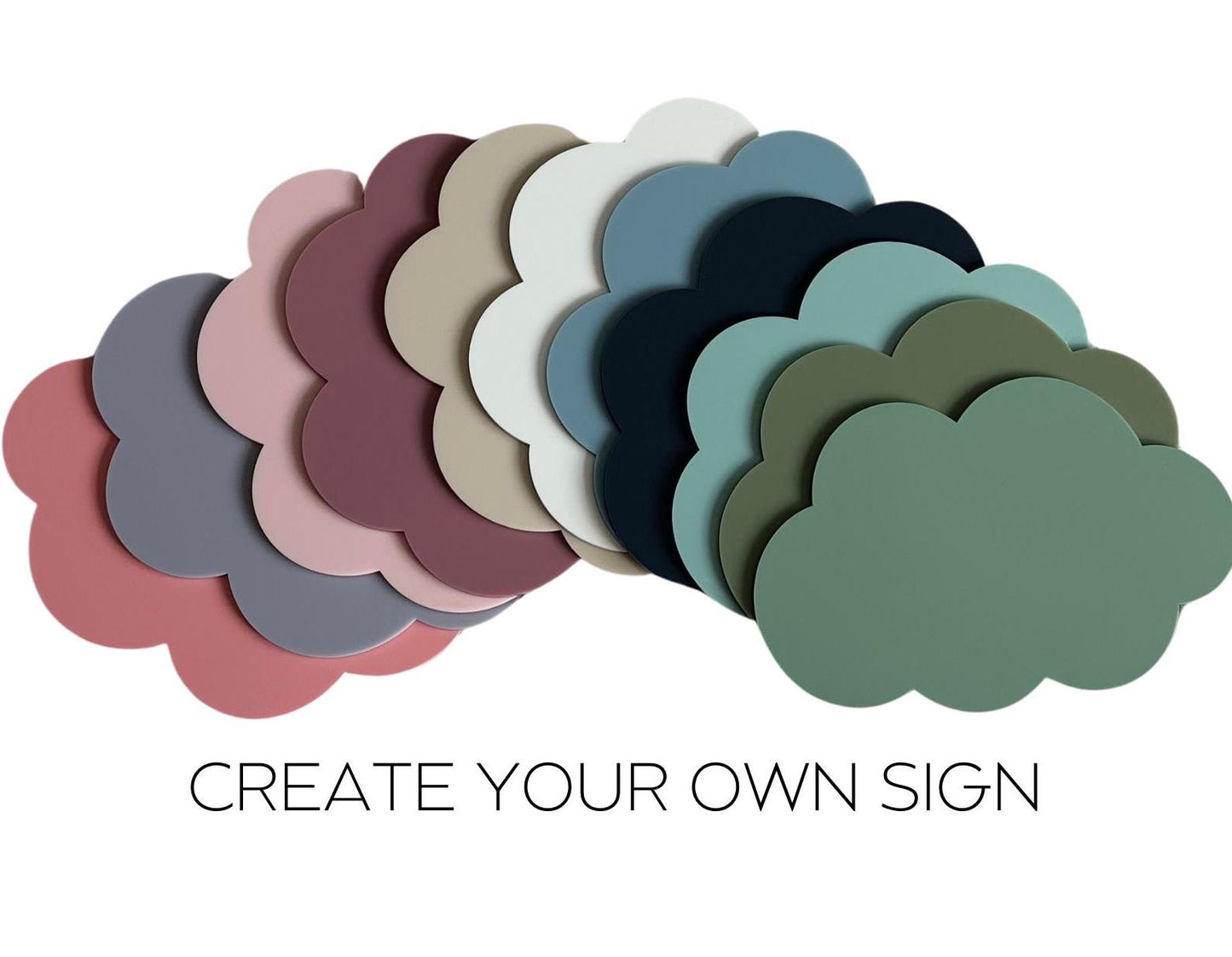 Personalised baby plaque, fully customisable acrylic cloud, custom photo prop, create your own name sign, kids nursery room sky decor,