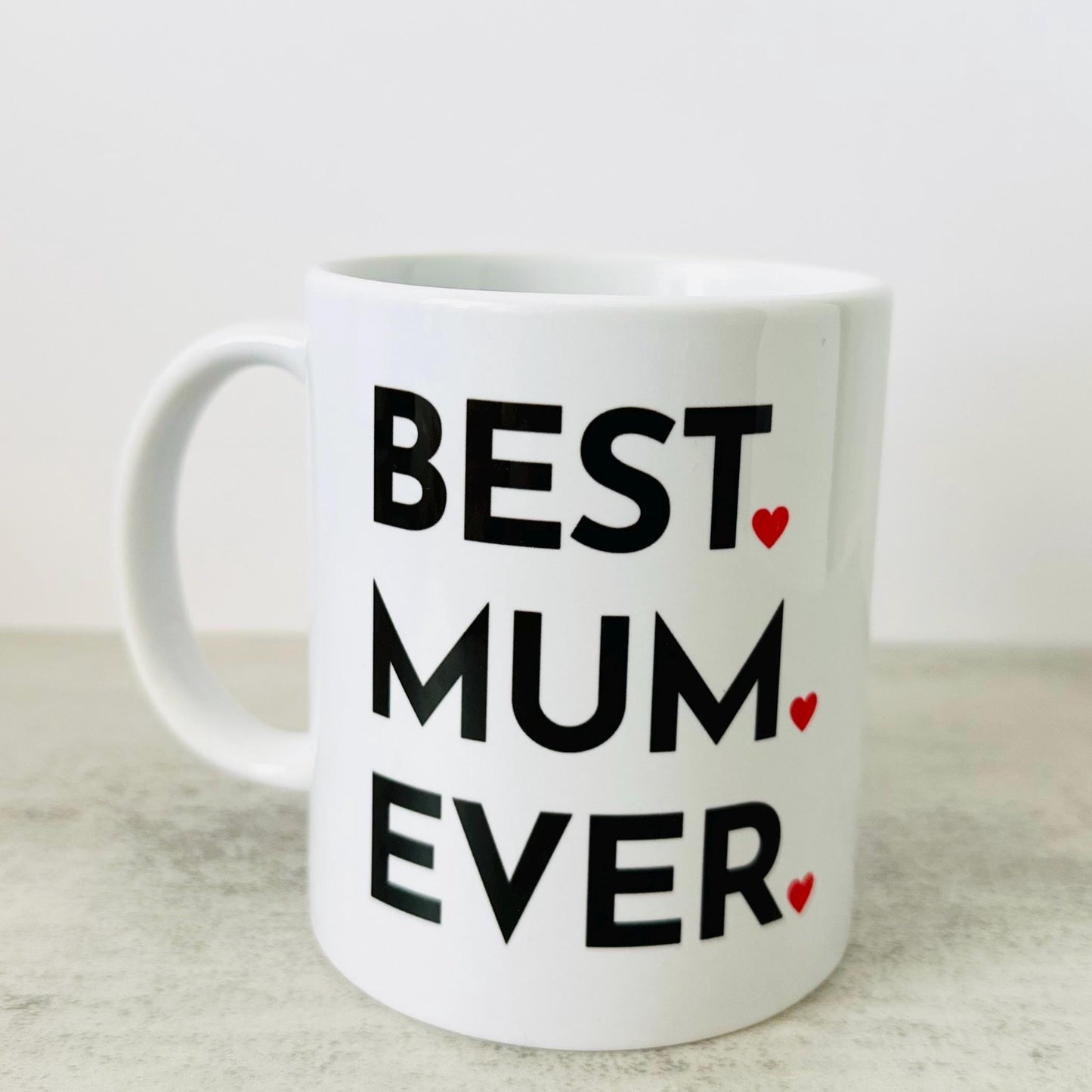 Best Mum Ever ceramic mug 11oz, Gift for Mum, Wife Christmas Gift, Mother's Day present, Mummy Xmas Gift, Greatest Mom, Mother's Day gift