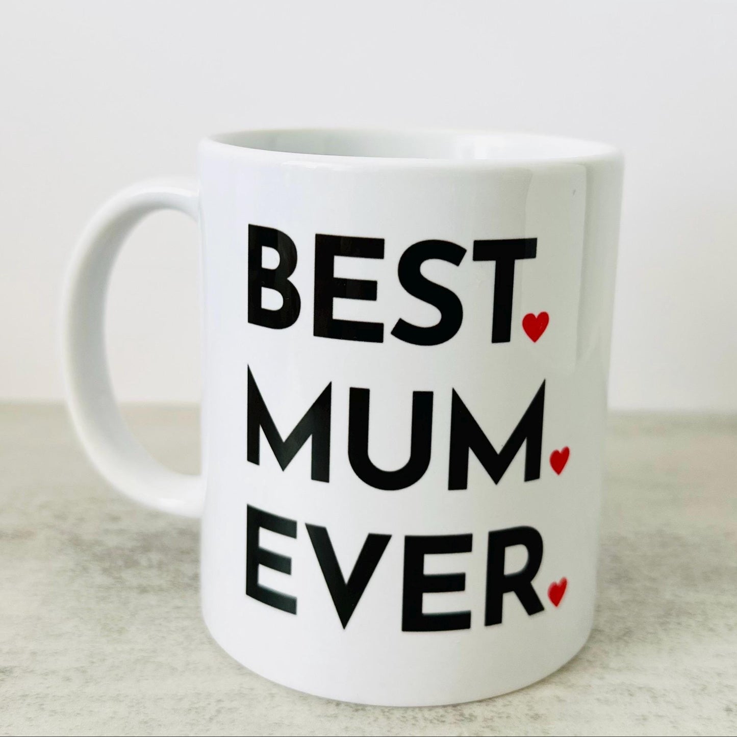 Best Mum Ever ceramic mug 11oz, Gift for Mum, Wife Christmas Gift, Mother's Day present, Mummy Xmas Gift, Greatest Mom, Mother's Day gift