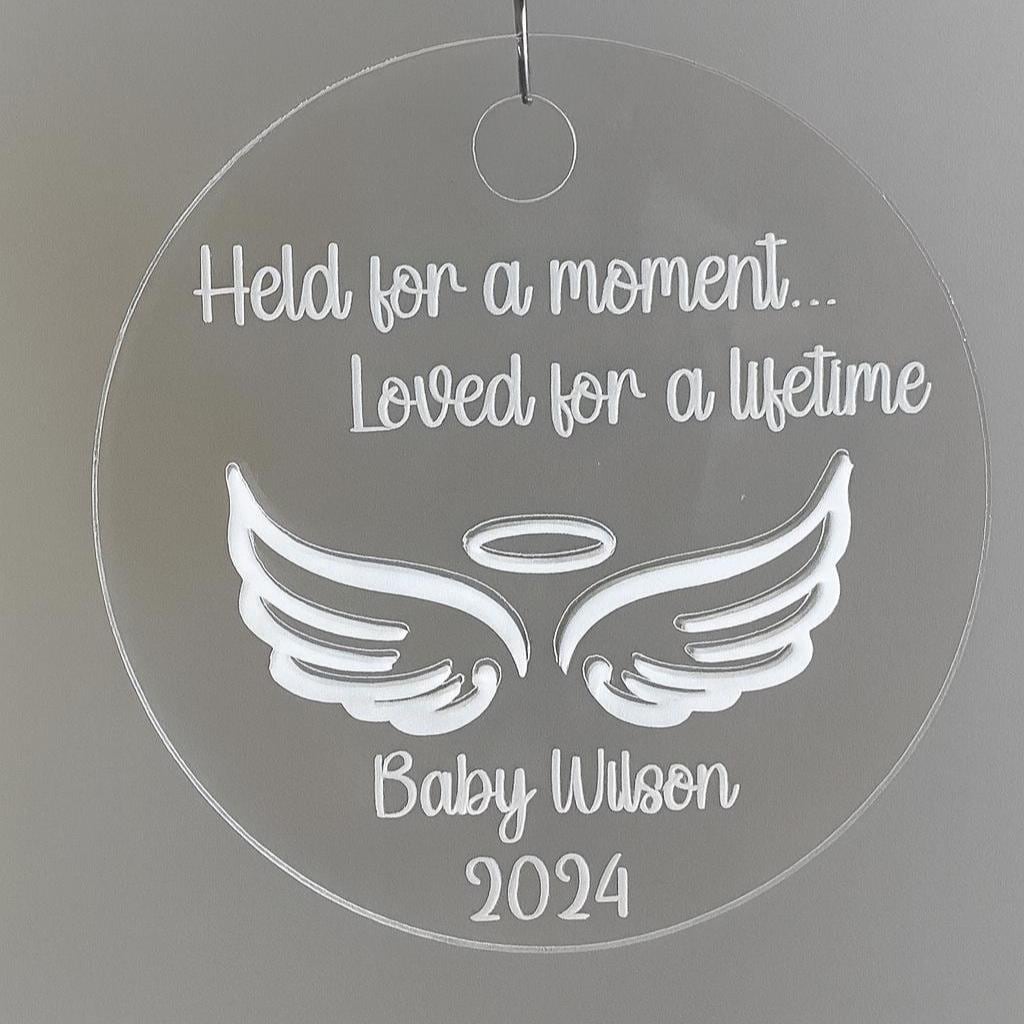 In Memoriam | Angel Baby Ornament