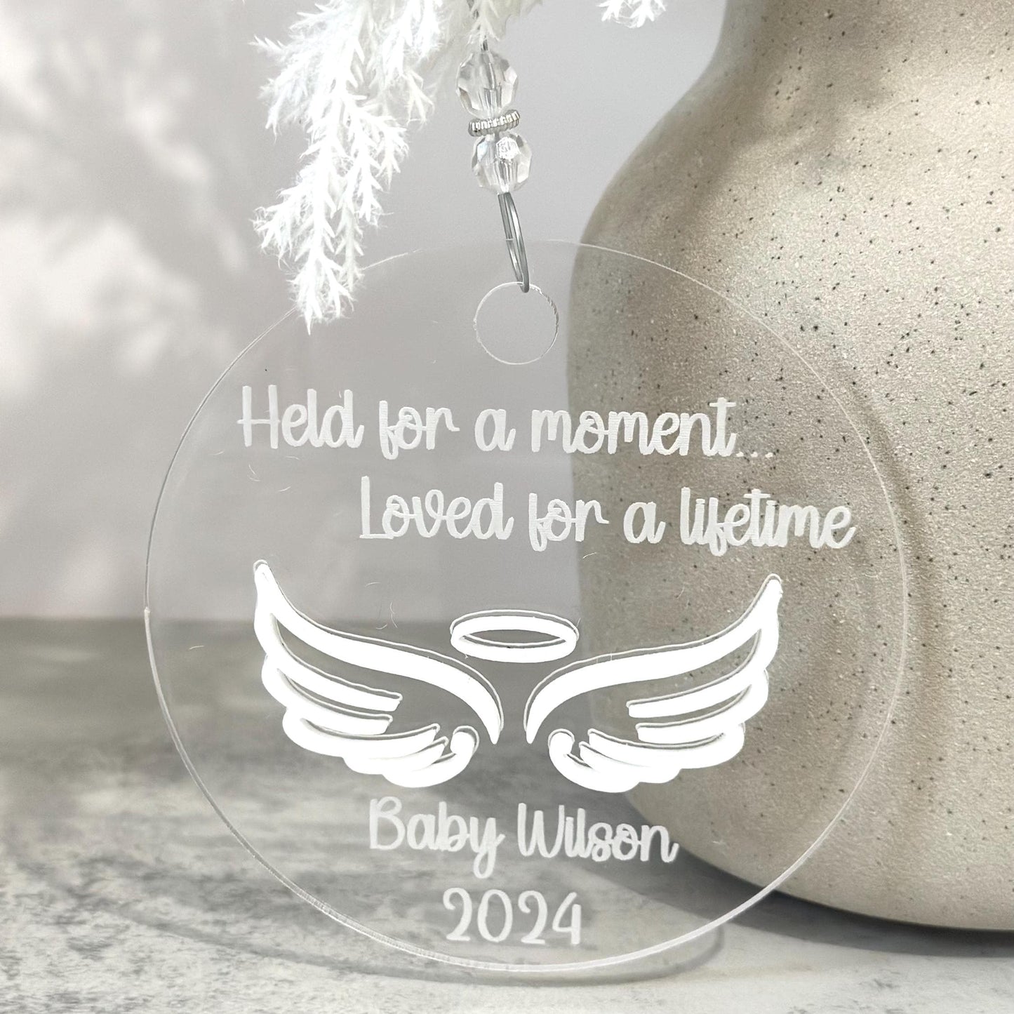 In Memoriam | Angel Baby Ornament