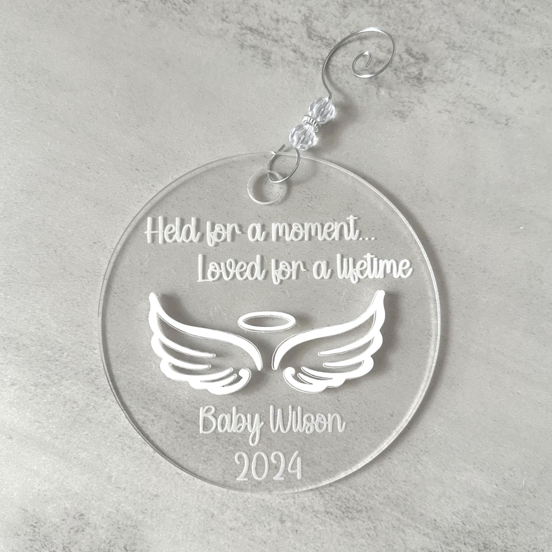 In Memoriam | Angel Baby Ornament