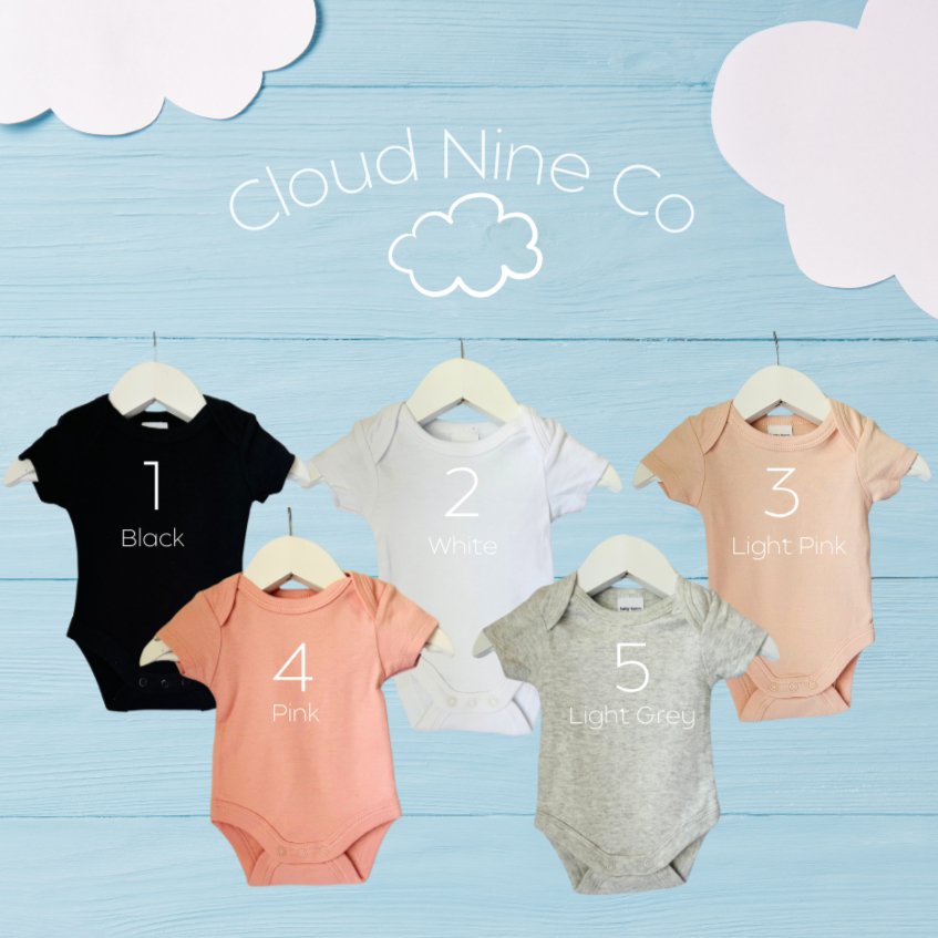 Custom Alphabet Name Onesie