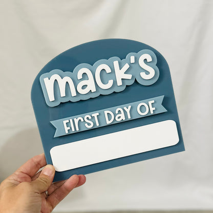 Mini Acrylic School Board | Arch