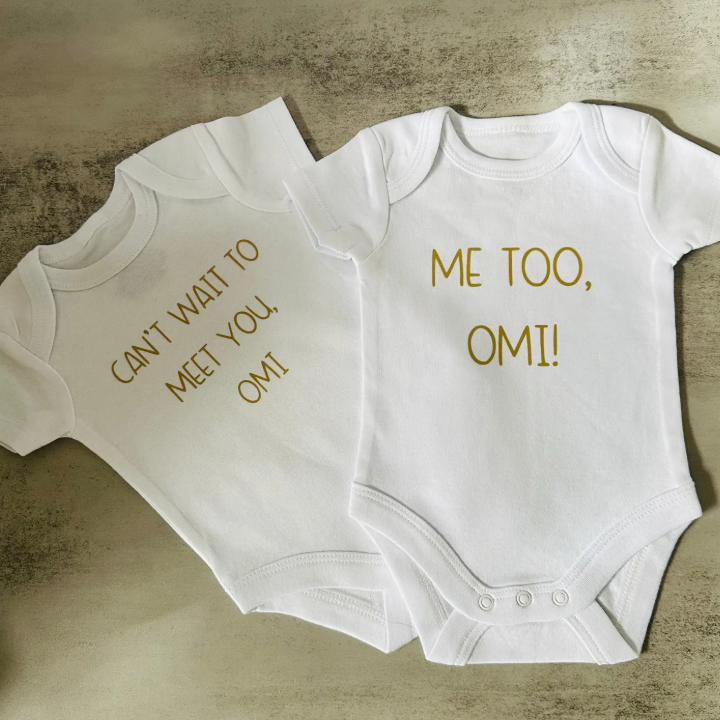 Fully Customisable Twin Onesies - create your own