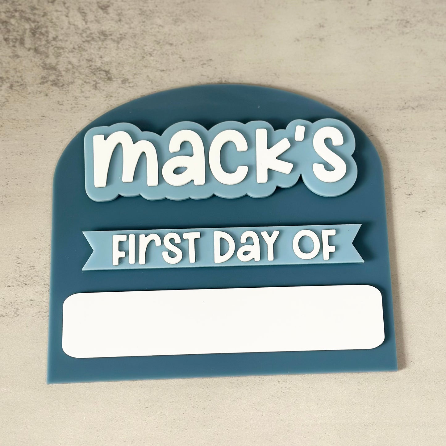 Mini Acrylic School Board | Arch