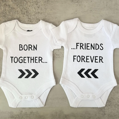 Born Together, Friends Forever | Matching Twin Set
