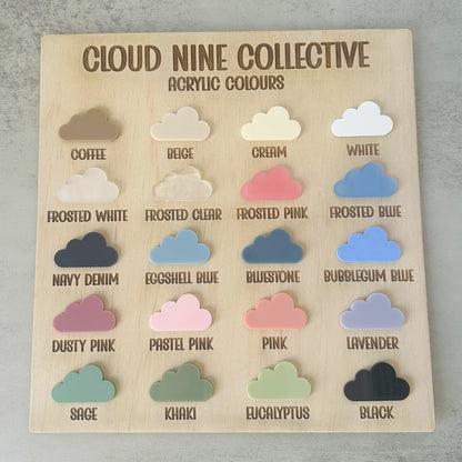 Bear-Shaped Balloon Name Plaque
