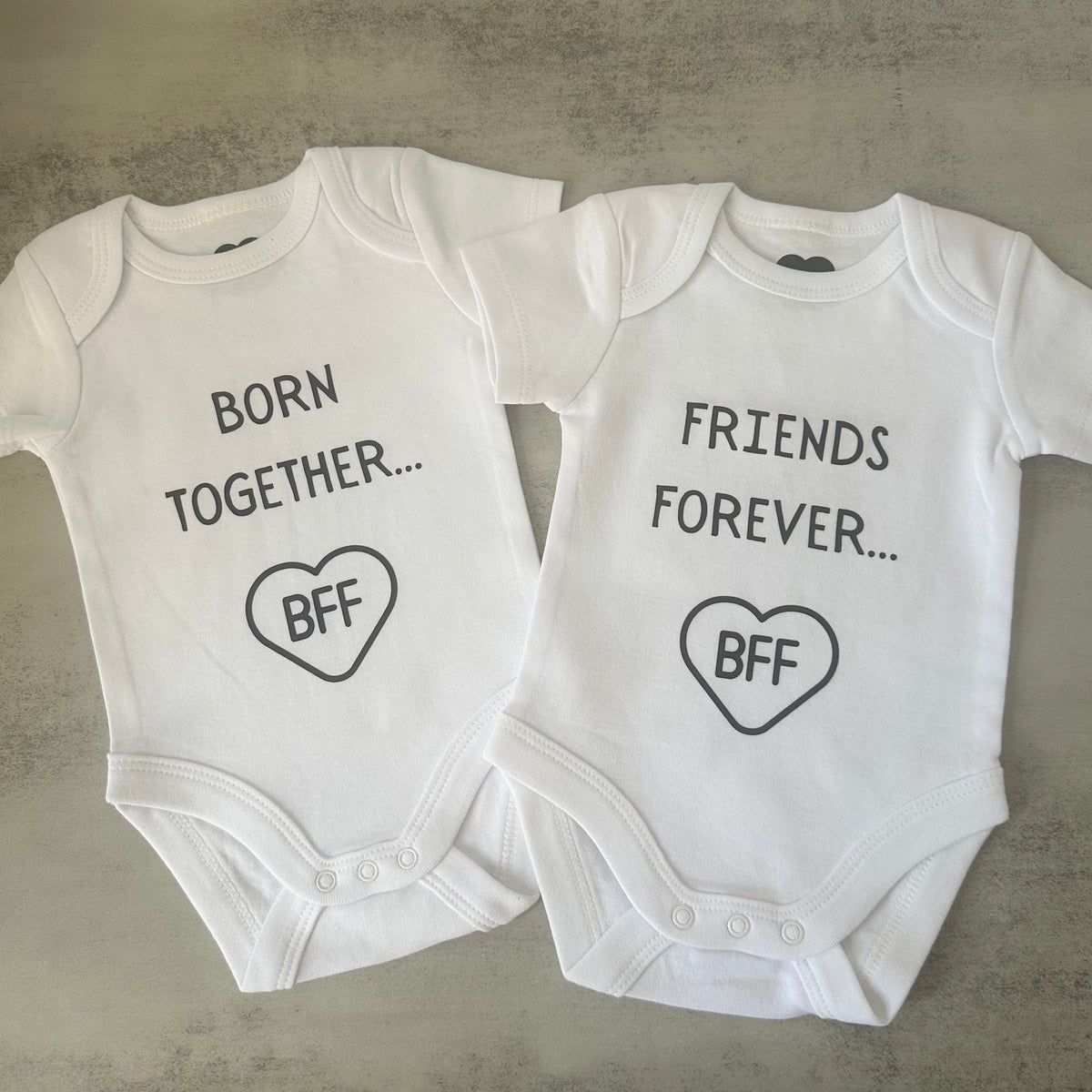 Born Together, Friends Forever | Matching Twin Set