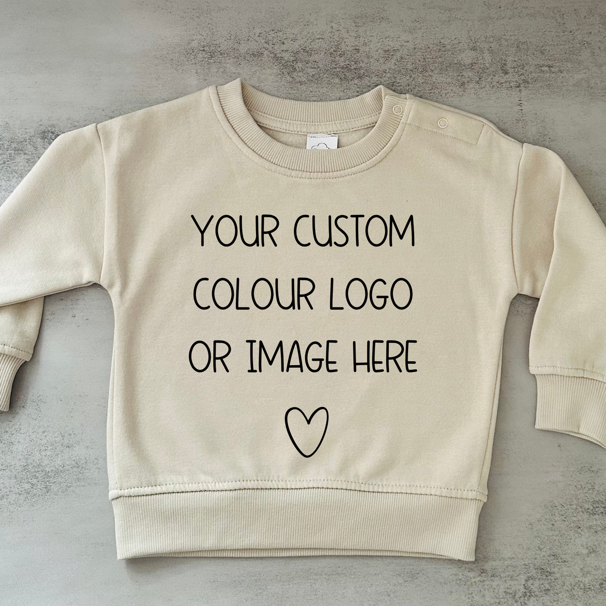 Custom Baby and Toddler Jumper | Logo, Image & Photo Printing