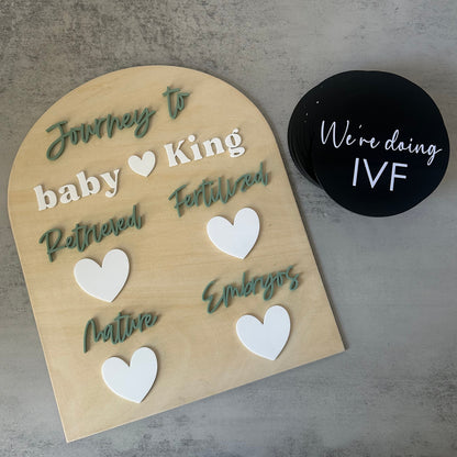 IVF Acrylic Milestone Discs | Set of 15