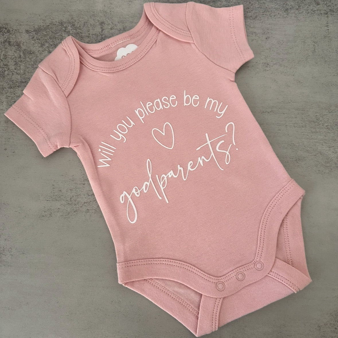 Will You Please Be My Godparents? | Baby Reveal Onesie
