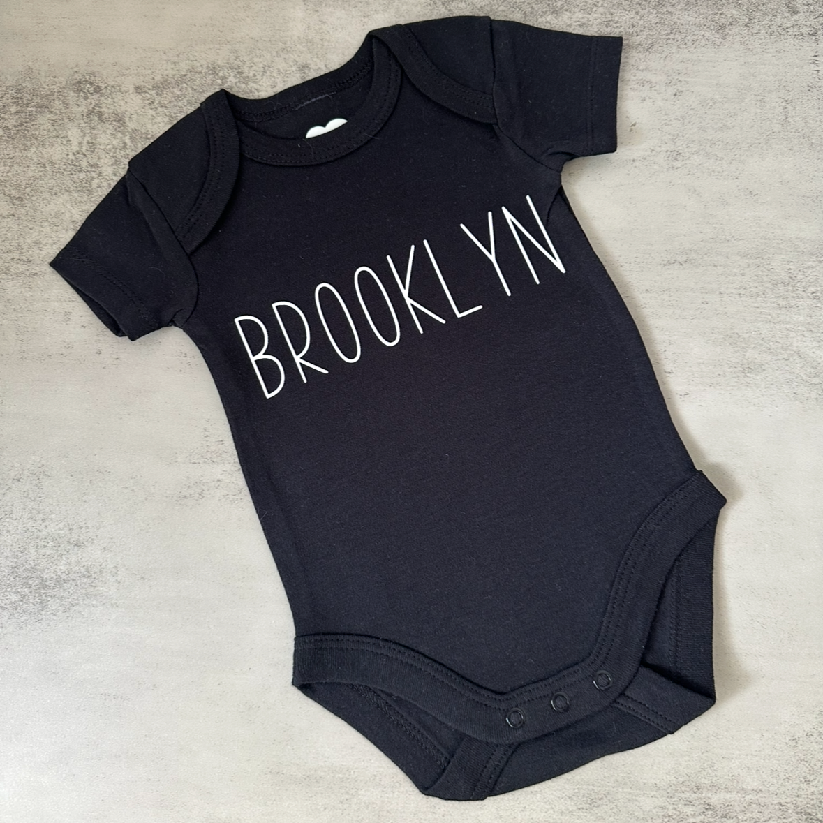 Simple Custom Name | Baby Onesie