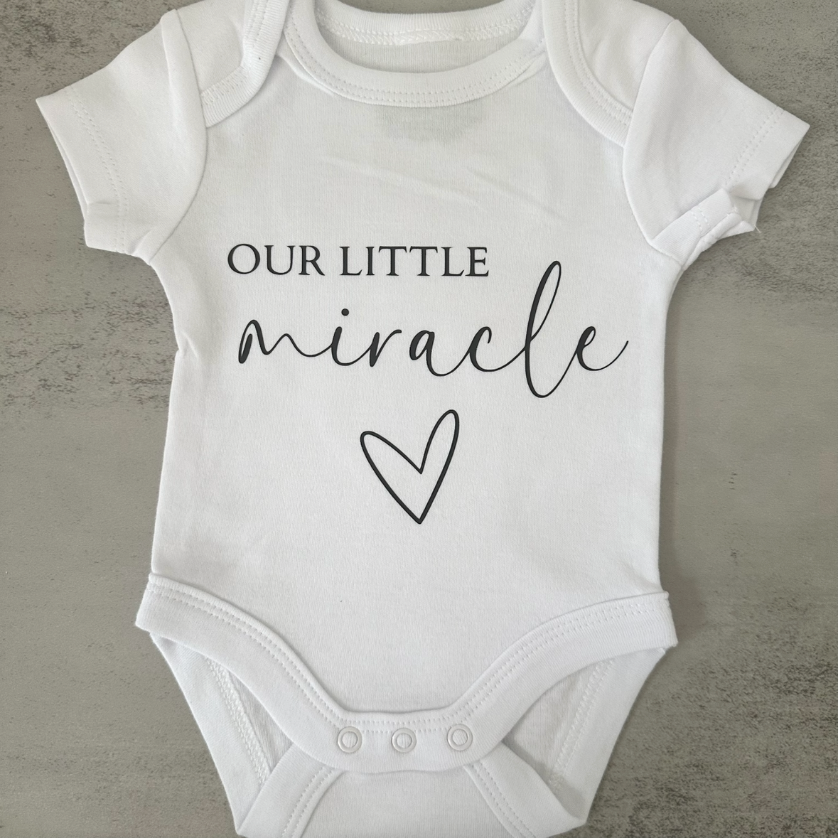 Our Little Miracle | Baby Onesie