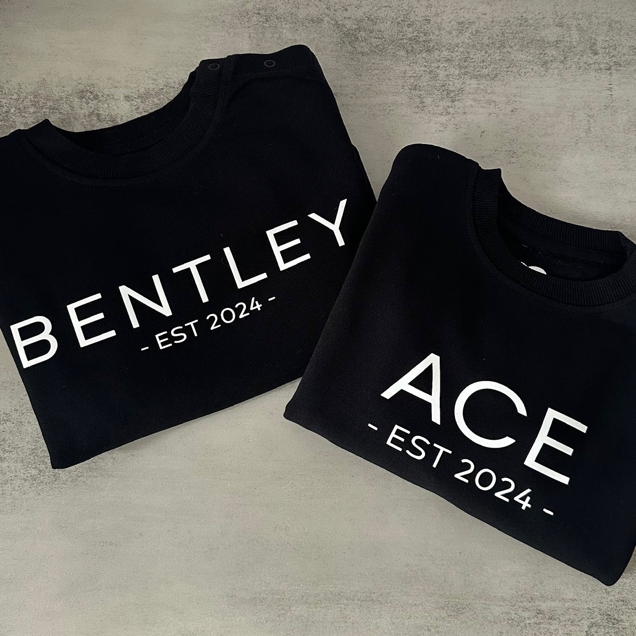 Personalised ESTABLISHED Jumper | Name & Year