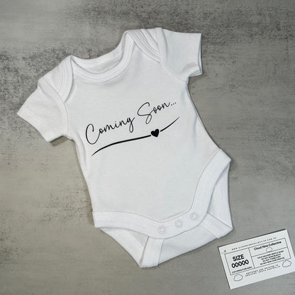 Coming Soon! | Baby Onesie | Size 00000 (SALE)