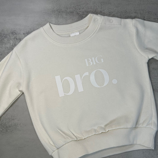 Big bro. jumper | size 2 | cream (SALE)