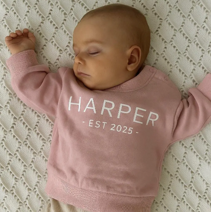 Personalised ESTABLISHED Jumper | Name & Year