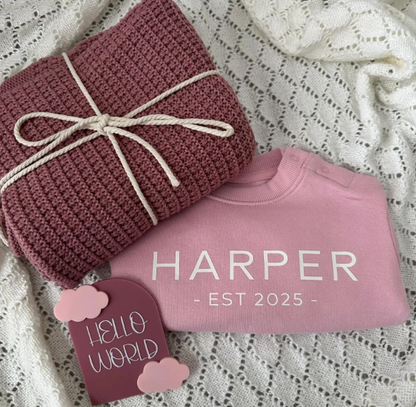 Personalised ESTABLISHED Jumper | Name & Year