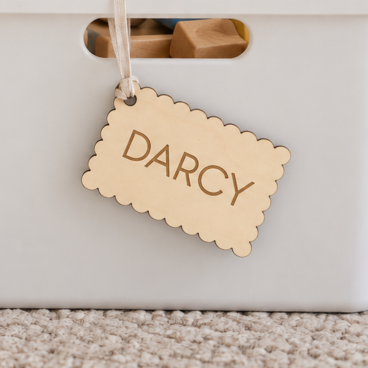 Personalised Reusable Wooden Gift Tags