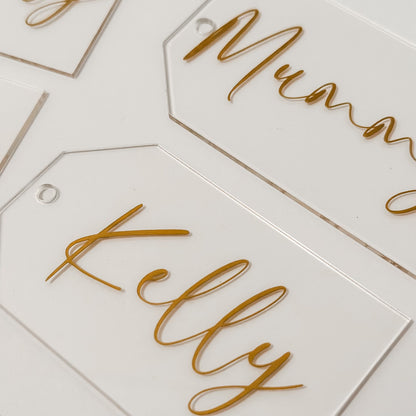 Personalised Reusable Gift Tags