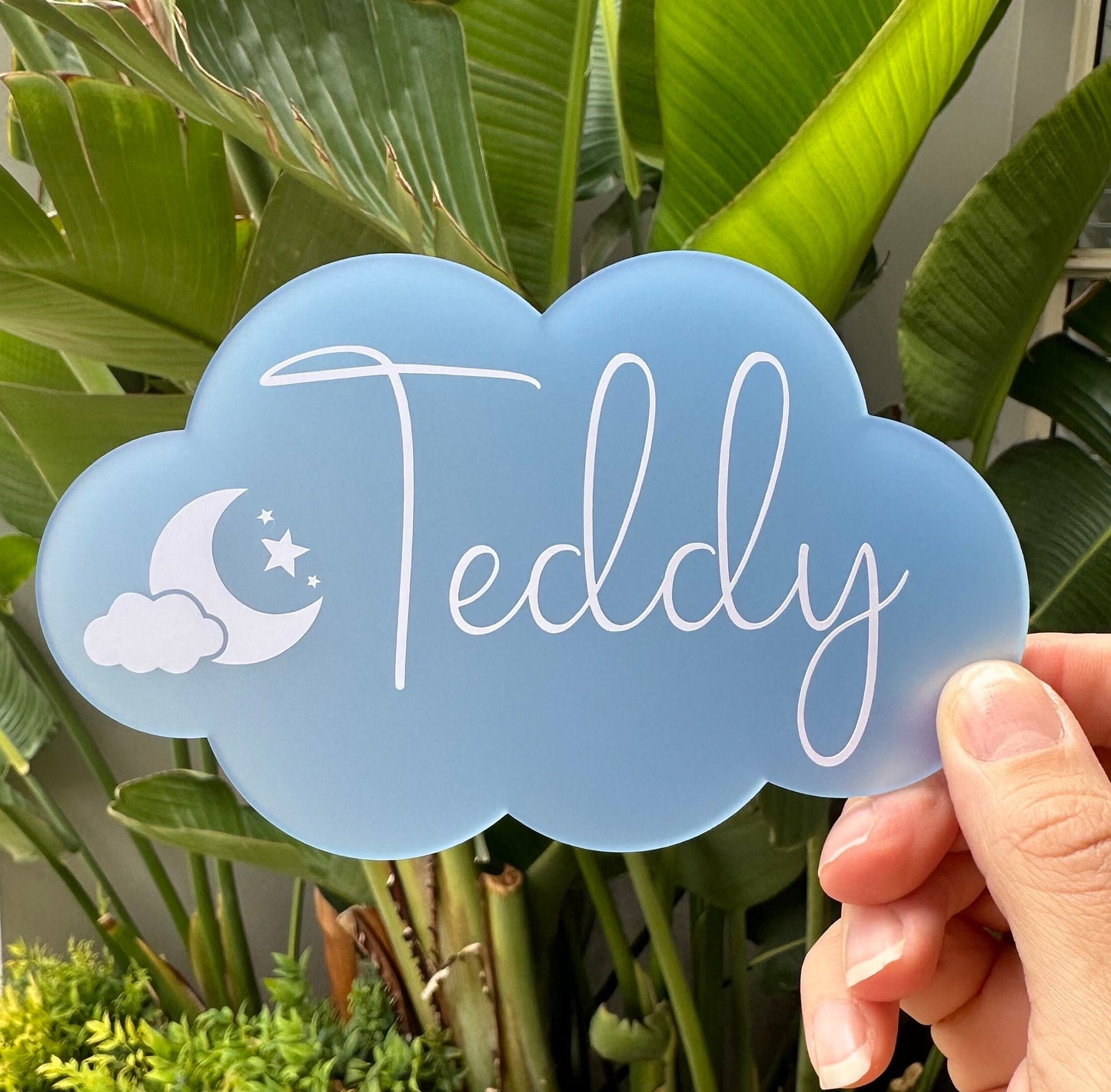 Frosted Acrylic - Custom Baby Name Sign