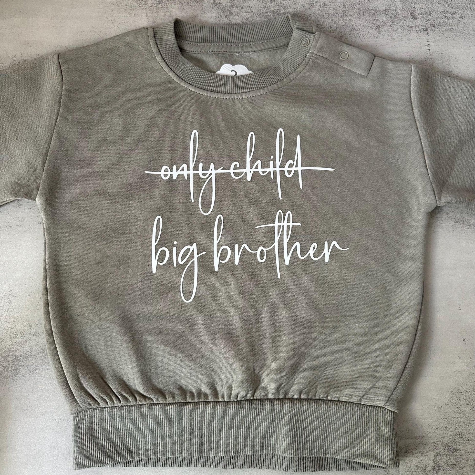 Promoted to Big Sister jumper, Promoted to Big Brother sweatshirt, only child sibling announcement sweater, pregnancy announcement, new baby