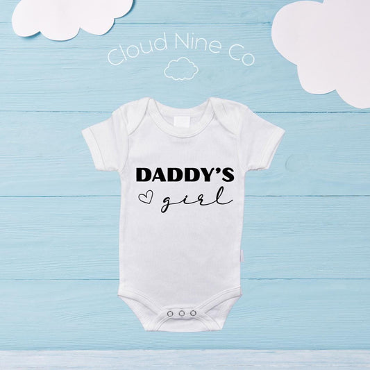 Daddy's Girl bodysuit, Father's Day romper, My 1st Fathers Day baby onsie, babies first fathers day outfit, husband gift, dad gift, daddy