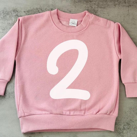 1st birthday jumper, birthday girl crewneck, birthday boy sweatshirt, kids number sweater, toddler custom first bday outfit,childrens fleece