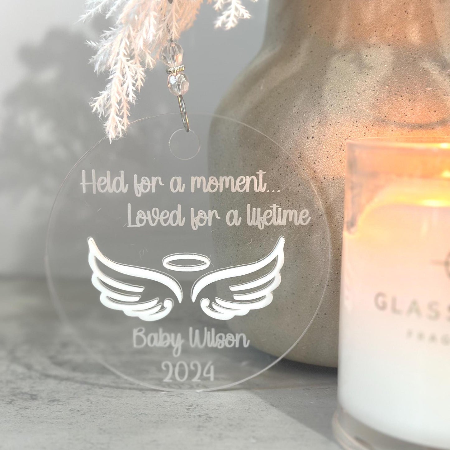 In Memoriam | Angel Baby Ornament