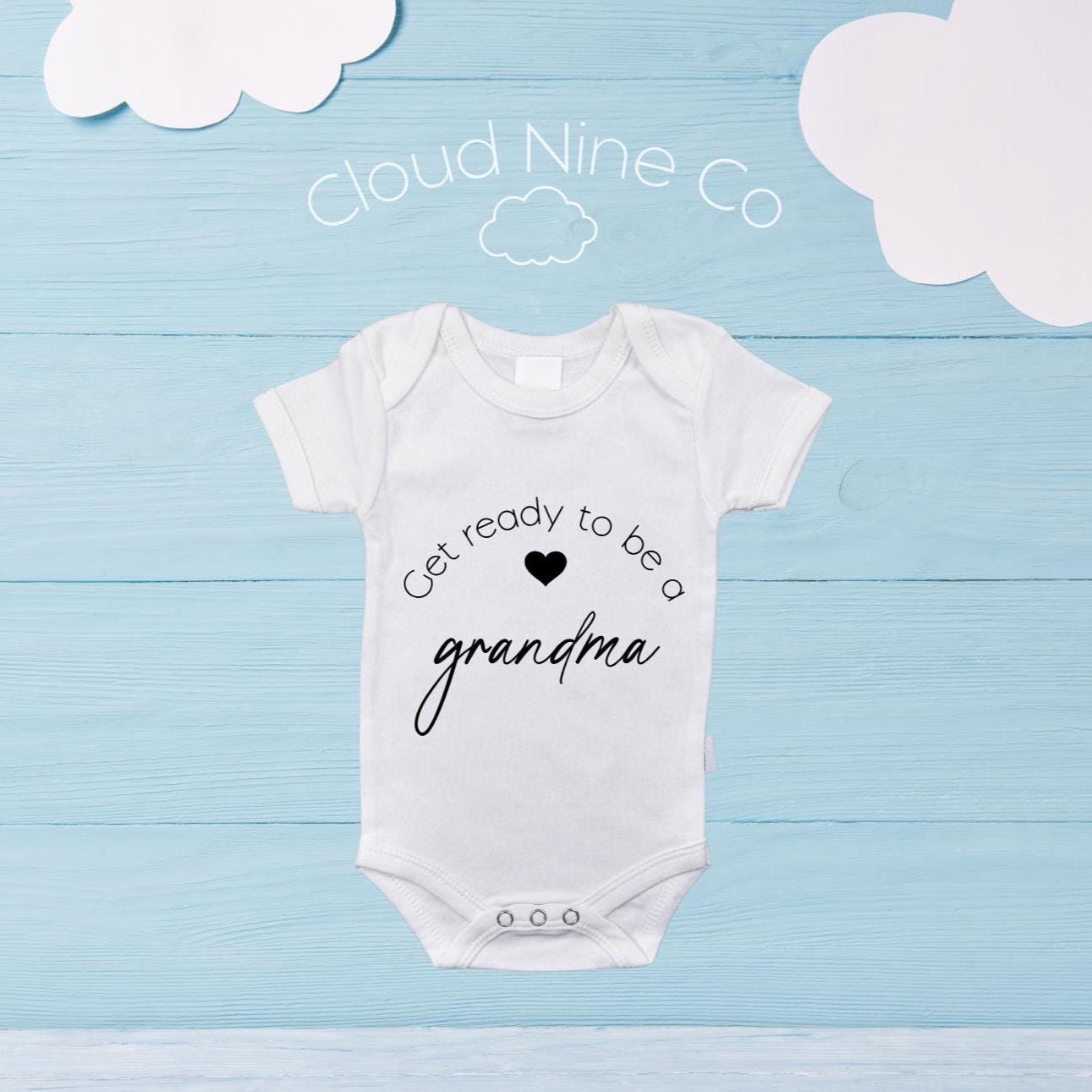 Custom “Get Ready to Be a…” Bodysuit | Pregnancy Announcement To Family | Personalised Baby Reveal Outfit | Aunty, Uncle, Grandparent Reveal