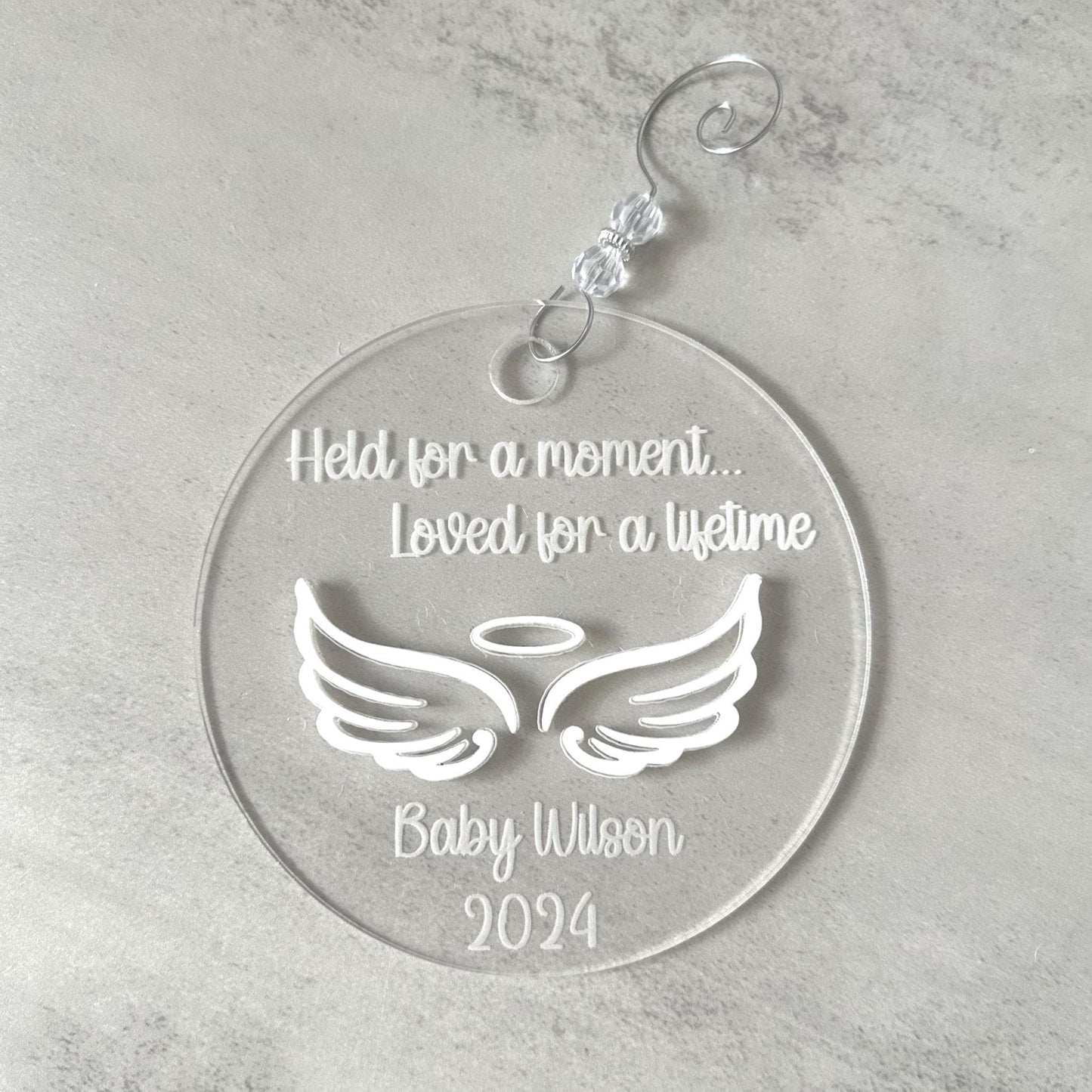 In Memoriam | Angel Baby Ornament
