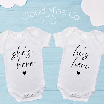 From Womb Mates to Room Mates | Matching Twin Set