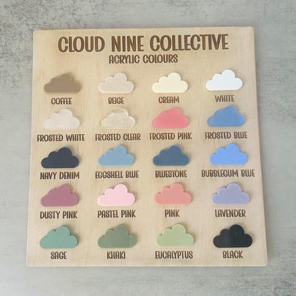 Balloon Monthly Milestone Discs Set | Balloon-Shaped Baby Photo Props | My First Year Set of 13 Acrylic Balloon Plaques