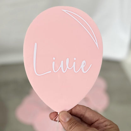 Monthly Milestone Balloons | Baby's First Year