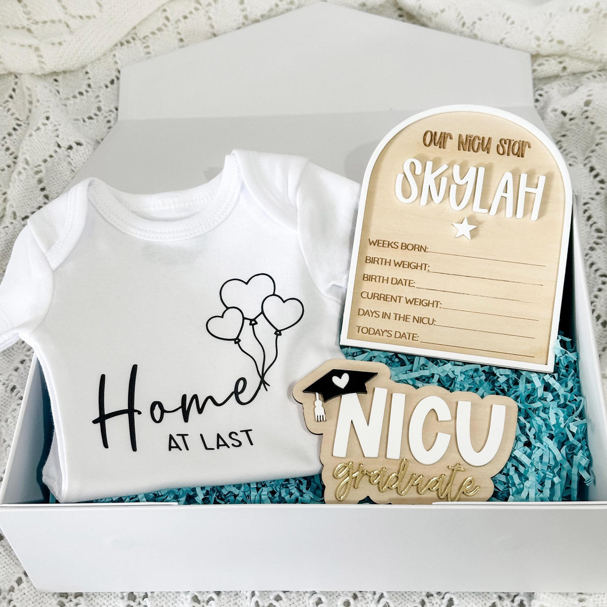 Home At Last Baby Bodysuit, NICU Graduate Gift, Preemie Baby Gift, Finally Home Premature Baby Keepsake, Baby Shower Gift, Newborn Girl Boy