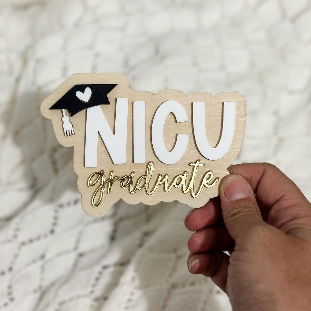 NICU Keepsake Bundle, Neonatal Graduate Plaque and Personalised Star Plaque, Premature Baby Milestone Gift, Preemie Baby Birth Details