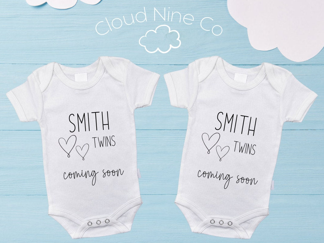 Coming Soon - custom matching twin bodysuit set