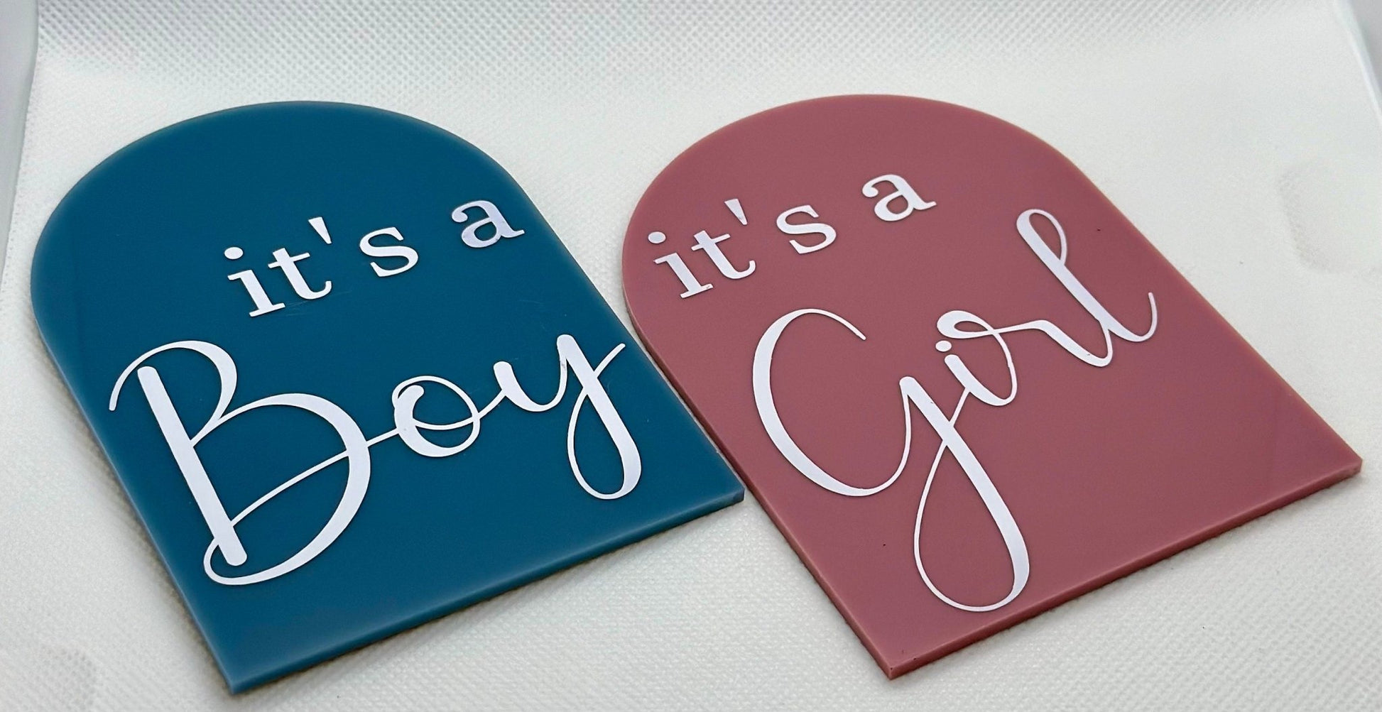 Its A Boy Its A Girl pregnancy announcement arch, gender reveal duo, dual gender announcement, boy girl twins, dcda twins gender reveal
