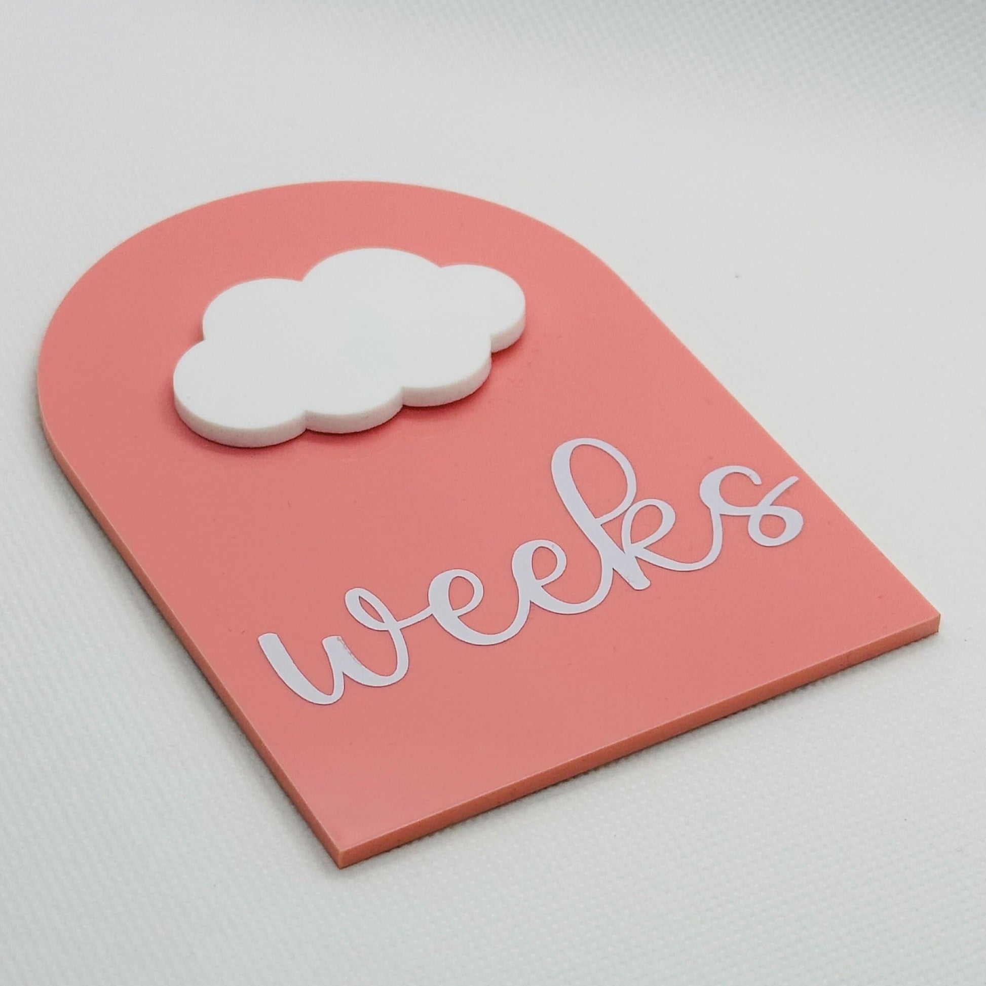 Pregnancy milestone plaque, pregnancy keepsake gift, reusable milestone disc, baby shower gift, weekly baby milestone, pregnant friend gift