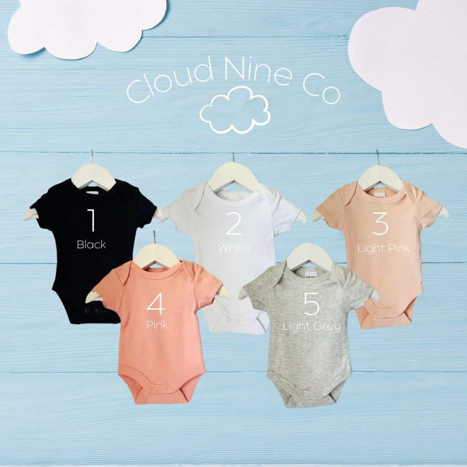 Plot Twist - matching twin bodysuit set