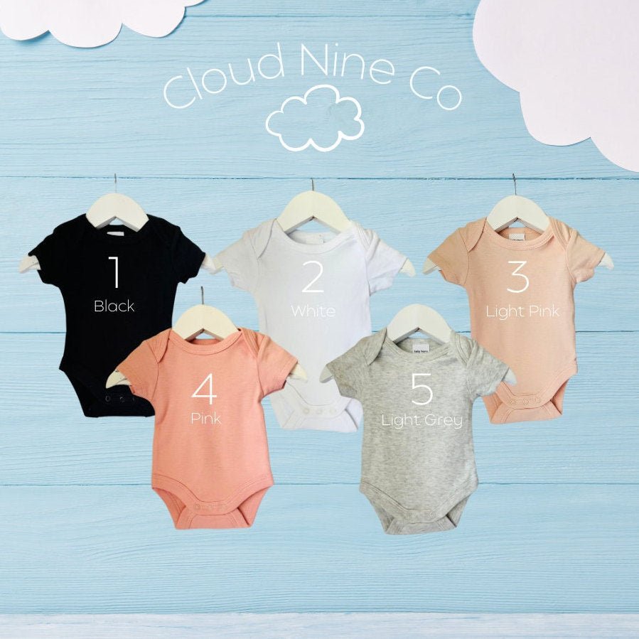 Copy Paste - matching twin bodysuit set