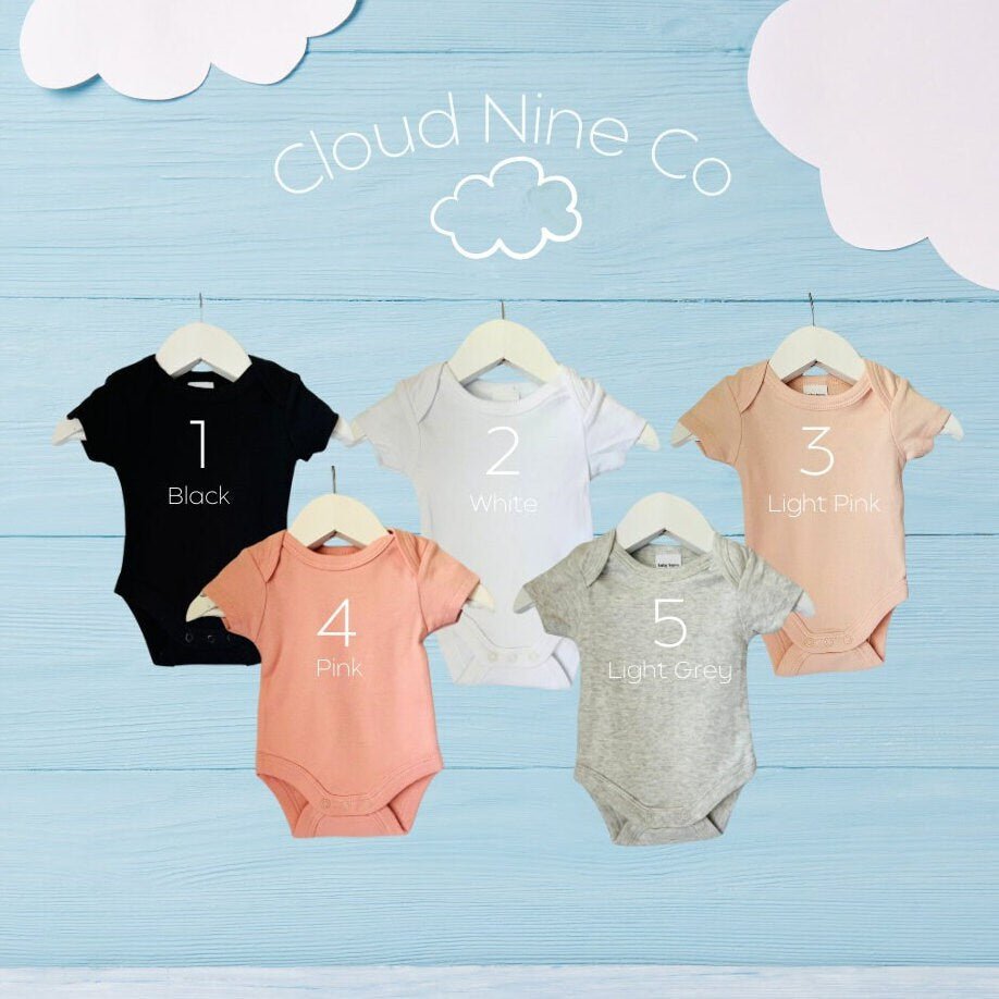 Same Same, But Different - matching twin bodysuit set